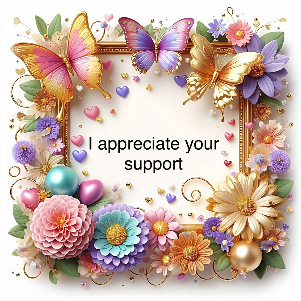 Thank you for your continued support 💕
